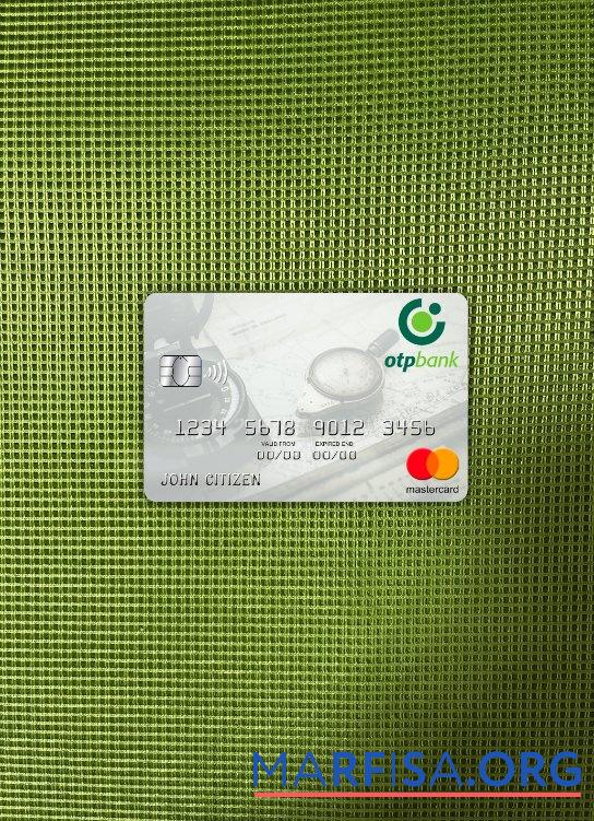 Blank Hungary OTP Bank mastercard photolook front sample